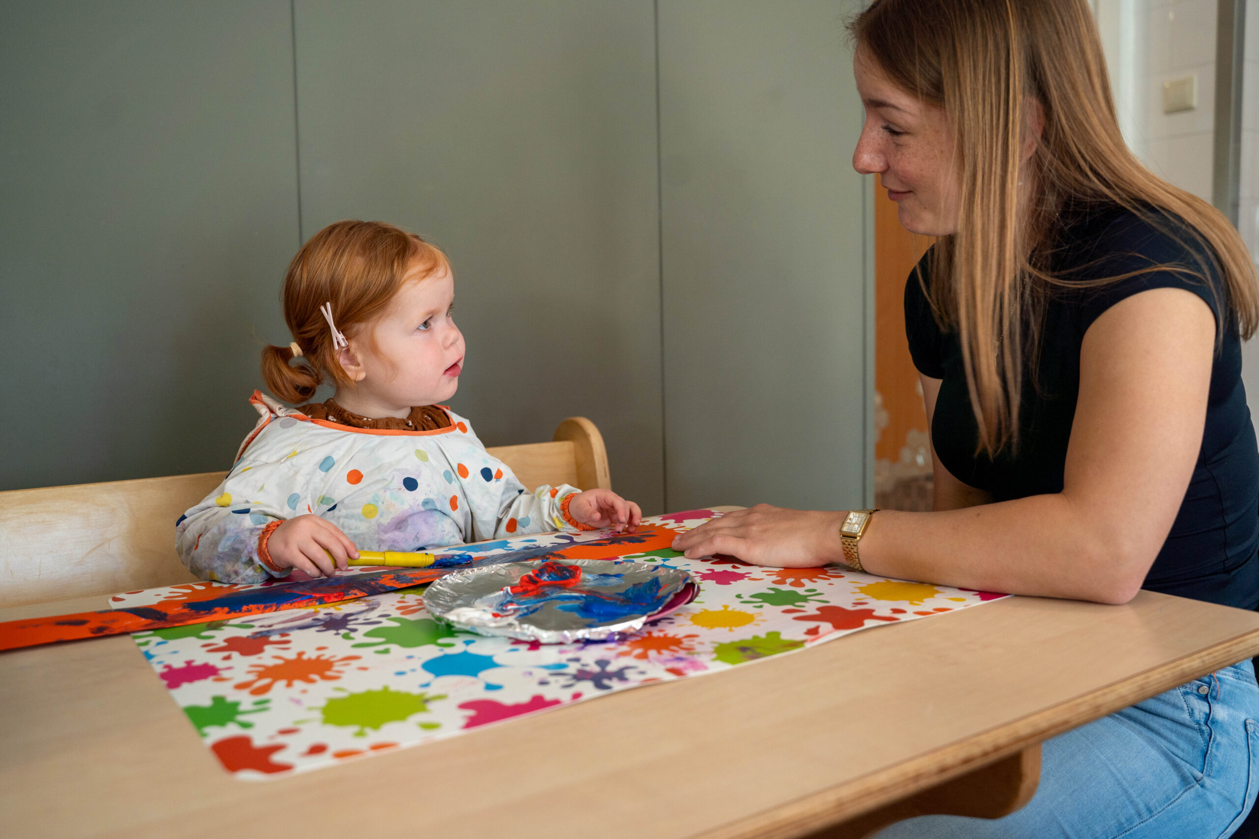 Verven bij kinderopvang etten-leur